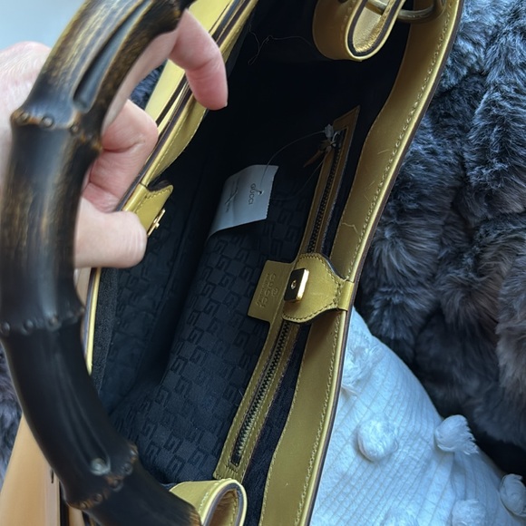 Stunning, never used Vintage Gucci Bag Bamboo - Picture 16 of 17